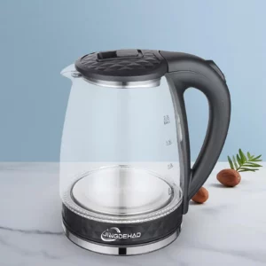 Electric Kettle 2L Quick Heating Modern Hot Water Boiler Auto Shut Off Tea Water Boiler for Office Home Hotel Daily Use Kitchen - Image 4