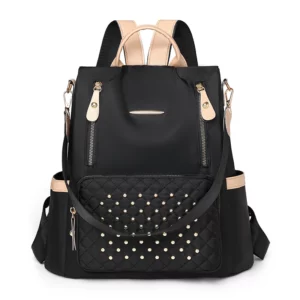Luxury Women Backpack Multifunctional Laptop Backpack Large Capacity Anti Theft Fashion Waterproof Oxford Student Travel Bag Sac - Image 4