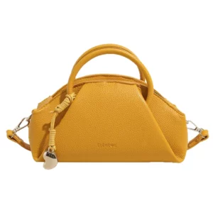 Korean Pleated Casual Handbag For Women Fashion Zipper Small Square Bags Solid Versatile Crossbody Pack Letter Commuter Bag - Image 5