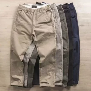 High End Brand Clothing Men's Clothing Quality Workmanship Casual Cloth Black Khaki Army Tactical Work Clothes Cargo Trousers - Image 4