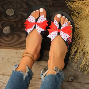 Slippers Women New Flip-Flops Beach Sandals Woman Slides Flat Shoes for Women Black Designer Slippers Flip-Flops Ladies Shoes - Image 6