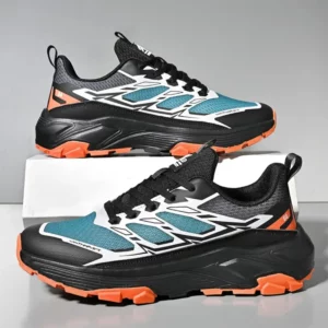 2025 Autumn Winter New Men's Breathable Casual Sneakers | Non-Slip Wear-Resistant Outdoor Grippy Hiking Shoes - Image 2