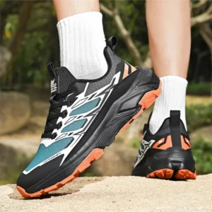 2025 Autumn Winter New Men's Breathable Casual Sneakers | Non-Slip Wear-Resistant Outdoor Grippy Hiking Shoes - Image 3