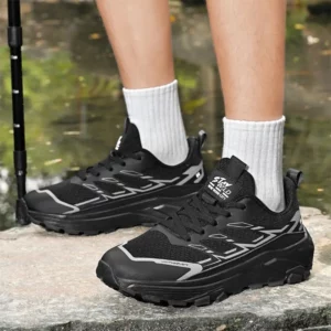 2025 Autumn Winter New Men's Breathable Casual Sneakers | Non-Slip Wear-Resistant Outdoor Grippy Hiking Shoes - Image 4