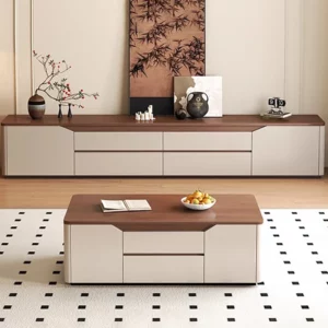 Modern French Tv Cabinet With Drawers Classic Minimalist Luxury Tv Stand Multi-functional Design Muebles De Sala Room Furnitures - Image 5