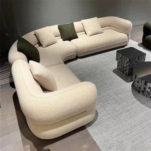Black Accent Living Room Sofas Nordic Luxury Large Size Vintage Professional Living Room Sofas Waiting Muebles Home Furniture - Image 6