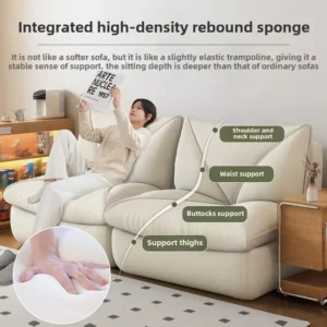 Bean Bag Furniture Lazy, Sofa, Tatami, Recliner, Living Room, Bedroom, Sofa Chair, Balcony, Single, Casual - Image 6