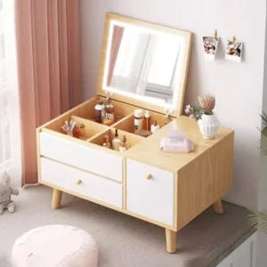Table Dresser, Living Room, Bedside Table, Bedroom, Locker, Tatami, Shelf Home Furniture Bedroom Furniture Nordic Furniture - Image 4