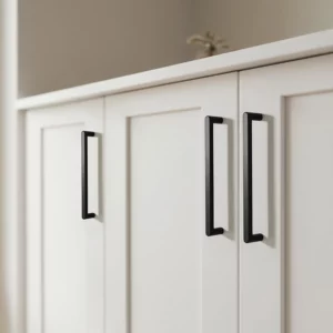 glossy gold silver black and white nickel cabinet door handles, kitchen cabinet drawers, wardrobe aluminum alloy - Image 4
