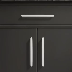 glossy gold silver black and white nickel cabinet door handles, kitchen cabinet drawers, wardrobe aluminum alloy - Image 5