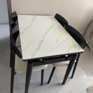 Extendable Luxury Dining Table Console Nordic Modern Conference Dining Table Children Garden Mesas De Jantar Kitchen Furniture - Image 6
