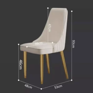 Modern Chairs Dining Room Nordic Kitchen Chair Ergonomic Restaurant Massage Dining Chairs Party Furniture - Image 6