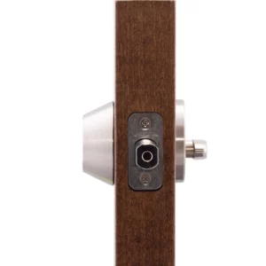 Copper Door Lock Cylinder Deadbolt Chrome Metal Dead Home Door Gate Single Cylinder Bolt Door Lock - Image 5