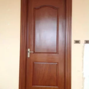 High Quality Custom Modern Solid Wood MDF Front Door for Interior/Exterior Competitive Price for House Villas Apartments Bedroom - Image 5
