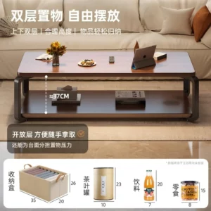 Simple Modern Sofa Side Table - Ideal for Living Room, Home Use, and A Minimalistic Small Table for Offices Table Basse Mesa - Image 4