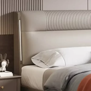 European Elegant Tall Bed Double Queen Pretty Bedroom King Frame Bed Luxury Lit Pliable Modern Camas De Dormitorio Furniture - Image 5