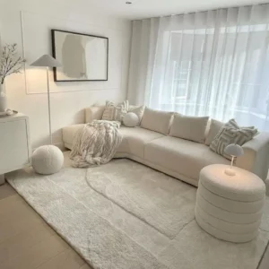 Home Living Room Sofas Good Color Fastness Anti-wear Fabric Sectional Sofa Free Combination Office Reception Modular Sofa Set - Image 2