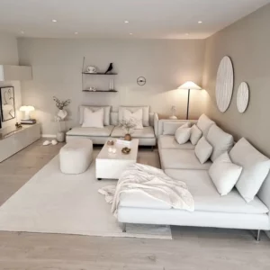 Home Living Room Sofas Good Color Fastness Anti-wear Fabric Sectional Sofa Free Combination Office Reception Modular Sofa Set - Image 5