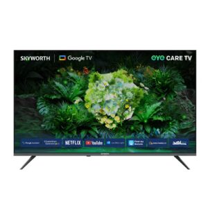 Skyworth 60 Inch 4K UHD Smart LED TV – Google TV with Voice Control, HDR10, Dolby Audio, Chromecast Built-in, Alexa, Netflix & YouTube, 2GB RAM + 16GB ROM ,Find-my Remote – 1-Year Warranty – Model: 60G6500G 60G6500G Black - Image 2
