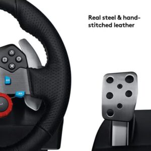 Logitech G29 Driving Force Racing Wheel and Floor Pedalsfor PS5, PS4,PS3 And PC - Black - Image 4