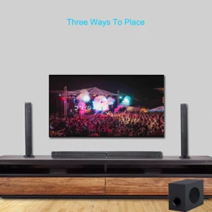 100W Soundbar TV 2.1CH Sound Box with Subwoofer High Power Wireless Speakers Home Theater System Hifi 3D Stereo Boombox - Image 6
