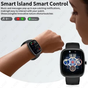 LIGE 2025 Voice Assistant Sports Fitness Tracker Bluetooth Call Smart Watch For Women New Full Touch Screen Smartwatch Men - Image 6