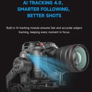 FeiyuTech SCORP-C 2 Gimbal Camera Stabilizer for DSLR&Mirrorless 3.5kg Payload, AI Tracking, Native Vertical Shooting SCORP C2 - Image 4