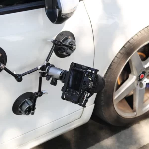 Aluminum Alloy Suction Cup ABS Vacuum Pump 40KG Ultra-Strong Suction for Gopro Outdoor Sports Camera Photography Shooting - Image 3