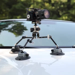 Aluminum Alloy Suction Cup ABS Vacuum Pump 40KG Ultra-Strong Suction for Gopro Outdoor Sports Camera Photography Shooting - Image 6