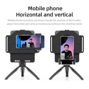 Ambitful Phone and DSLR Recording Mini Teleprompter Portable Inscriber Mobile Teleprompter Artifact Video With Remote Control - Image 4
