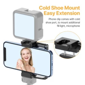 Ulanzi ST-30 Flip Mirror kit Phone Camera Periscope Vlog Selfie Bracket Phone clip With Cold Shoe Universal for iPhone 16 15 14 - Image 4