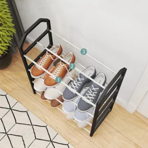 4 Floor Assembly Simple Creative Home Shoe Rack Dormitory Door Storage Rack Storage Shoe Multifunctional Cabinet Home Supplies - Image 5