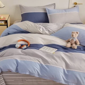 Nordic Pure Cotton Single Duvet Cover 100% Cotton Skin Friendly Quilt Cover Without Pilling Single King Bedclothes for Home - Image 4