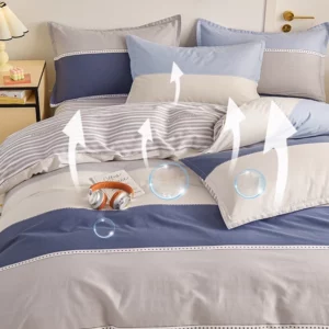 Nordic Pure Cotton Single Duvet Cover 100% Cotton Skin Friendly Quilt Cover Without Pilling Single King Bedclothes for Home - Image 5