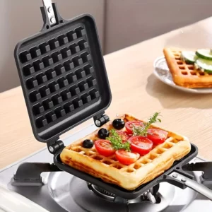 Hot-selling multifunctional waffle mold, waffle baking pan, cake mold, double-sided baking pan - Image 4