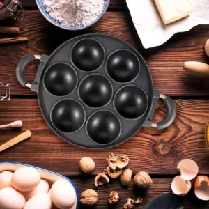 Takoyaki Pan 20 Molds Takoyaki Maker Skillet Aluminum Alloy Nonstick Grill Pan Cooking Plate for Octopus Balls Pancake cake make - Image 5