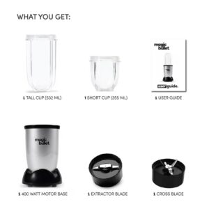 4-Piece High-Speed Blender/Mixer System 0.6 L 400 W MB4-0612 Silver/Black - Image 6