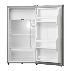 evvoli 90L Gross/85L Net Capacity Mini Fridge, Mechanical Control, Recessed Handle, Adjustable Legs, Defrost Type 0.68 kW EVRFM-90LS Silver - Image 6