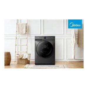 Midea 10/7 KG Smart Washer Dryer With BLDC Inverter Motor, 1400 RPM, Fully Automatic Front Load Washing And Drying Combo Wi-Fi Machine, 16 Programs-Allergy/Steam Care/Auto Clean 10 kg 10 kg MF200D100WBT Titanium - Image 3