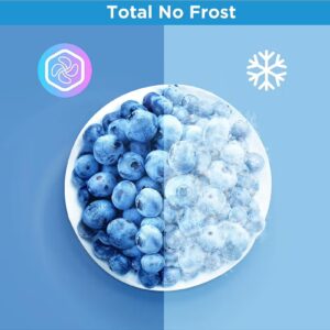 Midea 791L Gross & 569L Net Side By Side Smart Refrigerator With Color Display, Frost Free, Wi-Fi Connectivity, Voice Assistant, Multi-Air Flow, Inverter Quattro MDRS791MIE46AE Silver - Image 4