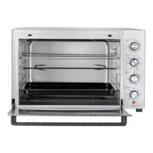 GEEPAS Multifunction Rotisserie Oven Adjustable Temperature Control With Timer Convection 120 L 2800 W GO34057 Silver - Image 4