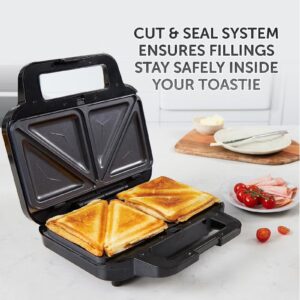 Breville 3-in-1 Snack Maker VST098 – Sandwich, Waffle & Grill Plates, Non-Stick, Easy to Clean 900 W VST098 ‎Black And Stainless Steel - Image 6