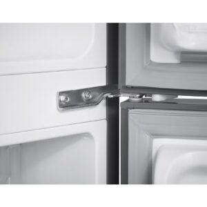 SUPER GENERAL 360L Gross & 247L Net Capacity Double Door Top-Mount Refrigerator-Freezer, No-Frost, Stylish Interior Led Light, Multi-Air Flow, Chiller Zone With Easy Slide Food Pan, Electronic Temperature Control Inox SGR365IE Silver - Image 4