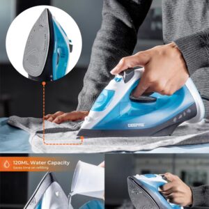 GEEPAS Multifunctional Steam Iron With Non-Stick Soleplate, Wet/Dry Function/Temperature Control, Dry/Steam Burst/Steam/Vertical Steam/Spray Function 120 ml 1800 W GSI7783N Multicolour - Image 4