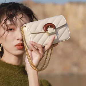 2024 New Trendy Luxury Summer Women's Bag Versatile Embroidered Thread Chain Design Sense Crossbody Mini Bag - Image 1
