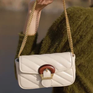 2024 New Trendy Luxury Summer Women's Bag Versatile Embroidered Thread Chain Design Sense Crossbody Mini Bag - Image 3