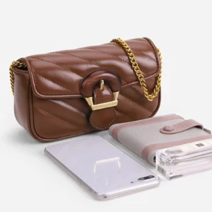 2024 New Trendy Luxury Summer Women's Bag Versatile Embroidered Thread Chain Design Sense Crossbody Mini Bag - Image 7