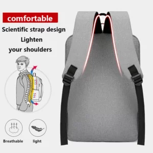 Waterproof Business Backpack Men USB School Backpacks 15.6 Inch Laptop Backpack Large Capacity Bagpacks for Men Back Pack Bags - Image 4