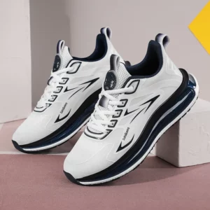 Outdoor Sneakers Couple Breathable Anti Slip Cushioning Road Running Shoes Men Jogging Sport Shoes Lightweight Mens Casual Shoes - Image 2