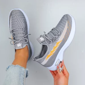 Spring and Autumn New Women's Casual Lace up Sports Shoes Comfortable, Breathable, Lightweight, Wear Resistant Sports and Leisur - Image 4